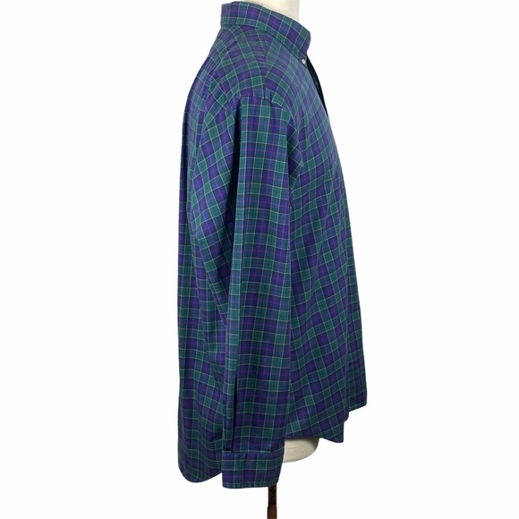 Ralph Lauren Blake Cotton Plaid Button Down XL - Picture 6 of 9